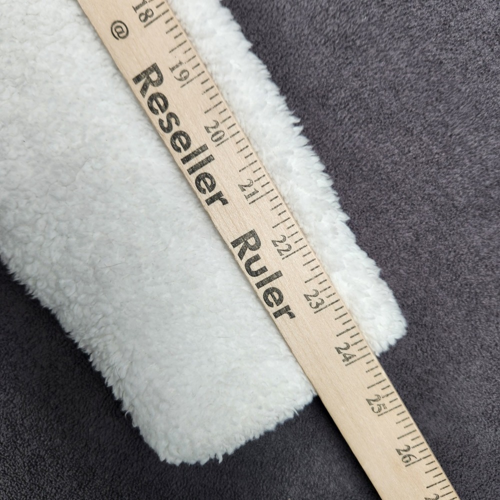 Patagonia Los Gatos Full Zip Fleece Jacket Womens Small White 25211 Slim Fit - Picture 9 of 10